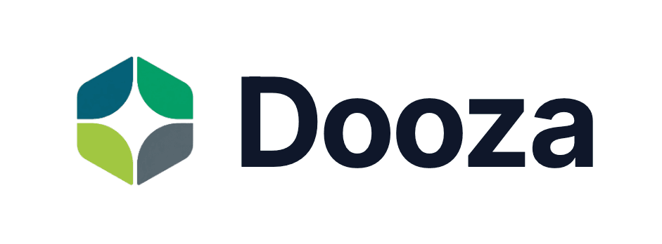 Dooza Wordmark — light backgrounds