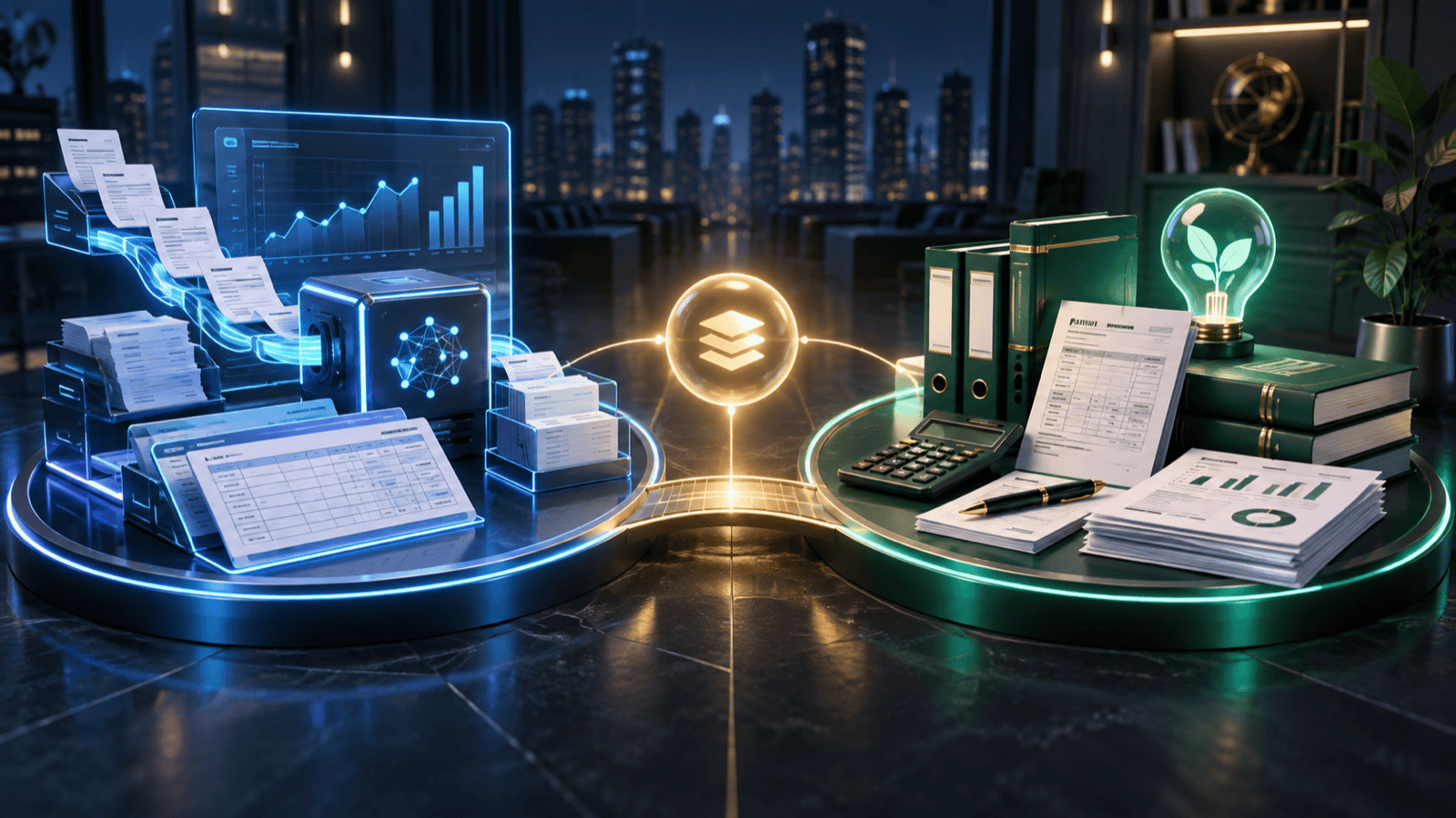 Comparison of Dooza AI employees for finance operations and Fondo startup accounting
